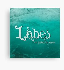 Marketing Book Cover: Lobes Canvas Print