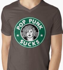 Pop Punk Sucks! Men's V-Neck T-Shirt