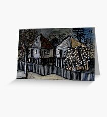 east brisbane houses Greeting Card