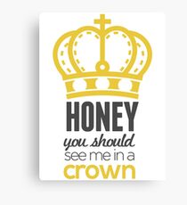 You Should See Me In A Crown - Moriarty Sherlock Canvas Print