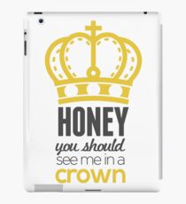 You Should See Me In A Crown - Moriarty Sherlock iPad Case/Skin