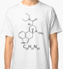 LSD Chemical Structure Classic T-Shirt