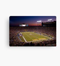 Lambeau at Sunset Canvas Print