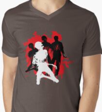 Decaying Zombies Men's V-Neck T-Shirt