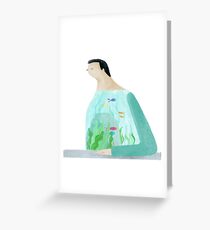 Be A Fish Tank Greeting Card