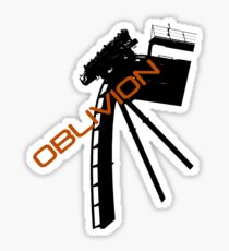 Oblivion - Alton towers Sticker