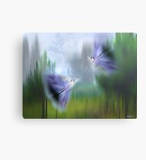 MEETING YOURSELF Canvas Print