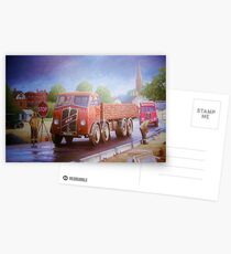 Marston brick ERF Postcards