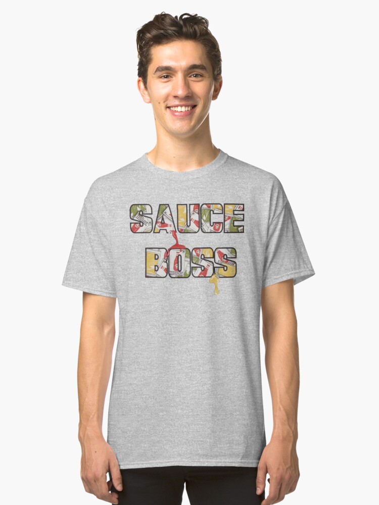 sauce boss t shirt