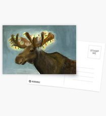 Christmas Antlers Postcards