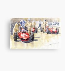 Monaco GP 1961 Ferrari 156 Sharknose Metal Print