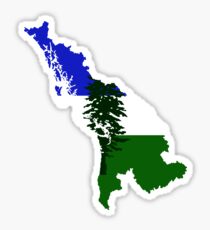 Cascadia Sticker
