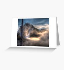 Misty Mountain Greeting Card