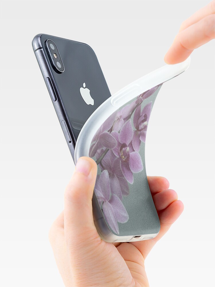 Alternate view of Orchid composition iPhone Case & Cover