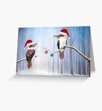 The Christmas Party - Kookaburras Greeting Card
