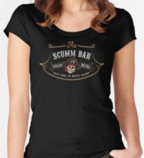 The Scumm Bar Women's Fitted Scoop T-Shirt