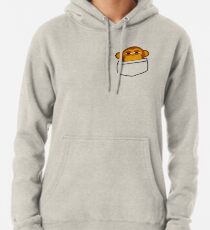Pocket monkey is highly suspicious Pullover Hoodie
