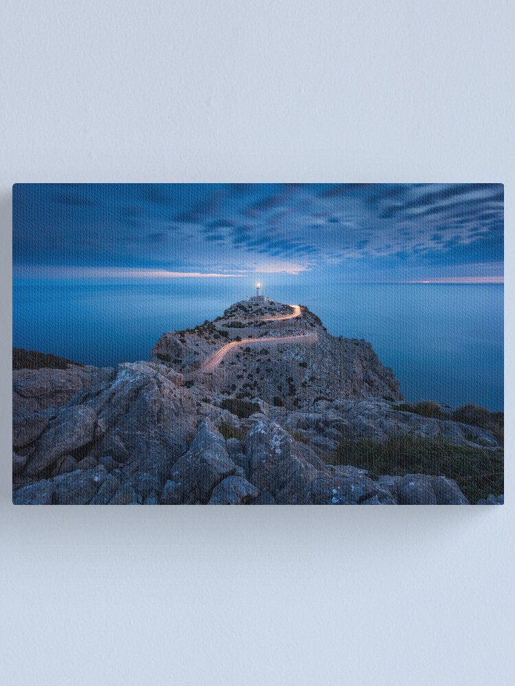 Alternate view of Formentor Lighthouse Canvas Print