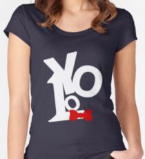 You Only Live Once "YOLO" Women's Fitted Scoop T-Shirt