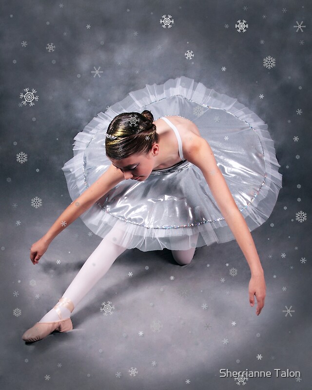 “Christmas Ballerina” by Sherrianne Talon | Redbubble