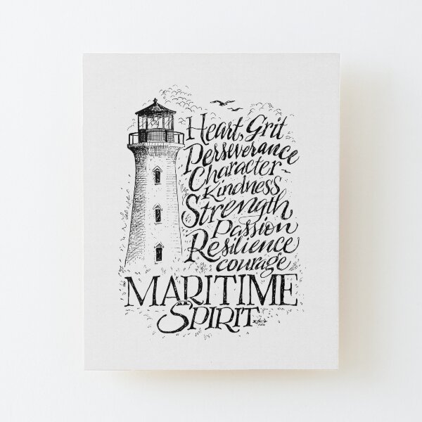 Maritime Spirit Wood Mounted Print