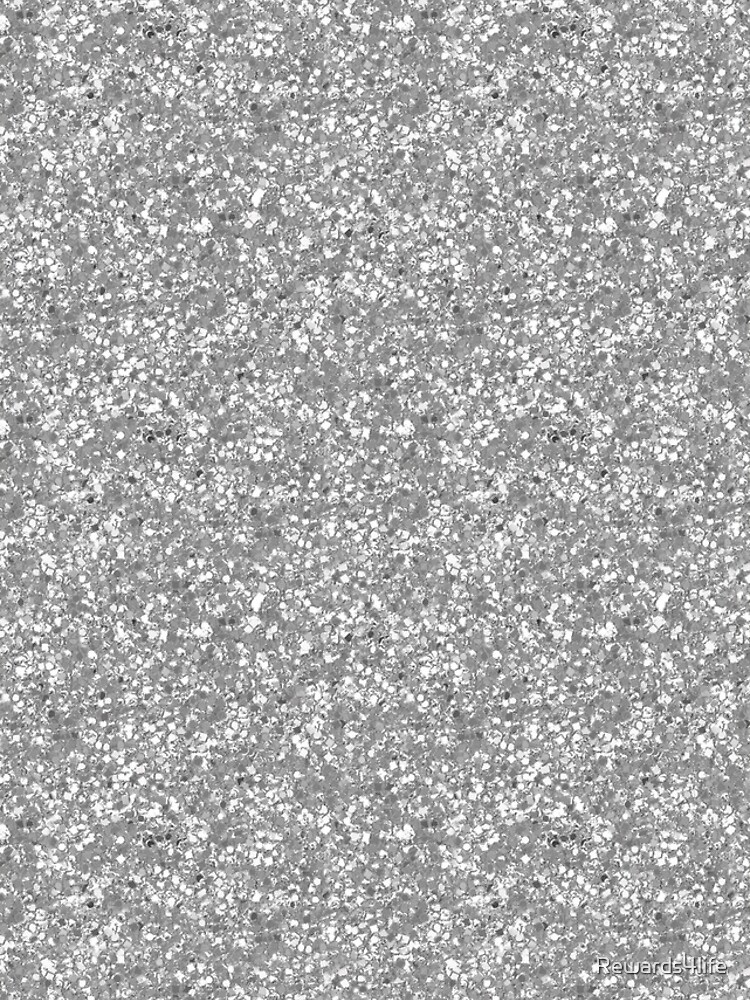 "Silver Glitter" iPhone Case & Cover by Rewards4life Redbubble