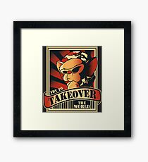 Take over the world Framed Print
