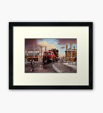Wynn's Foden Drawbar Tractor. Framed Print