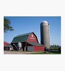 Wakarusa, Indiana Farm Photographic Print