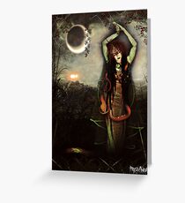 Medusa Greeting Card