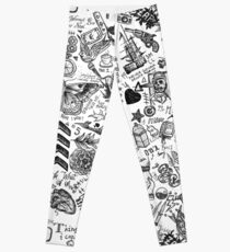 One-Direction-Tattoos Leggings