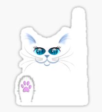 SNOWBELL THE CAT Sticker