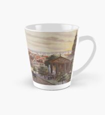 Taza cónica Vintage Broadway NYC Artwork (1840)