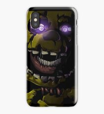 Creepy Springtrap design (FNAF) iPhone Case