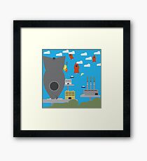 Space World II Framed Print