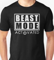 Beast Mode Gym Bodybuilding Sport Motivation Unisex T-Shirt