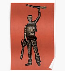 Army Of Darkness Ash Quotes Poster