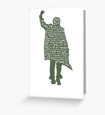 The Breakfast Club - Sincerely Yours Greeting Card