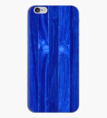 Wooden Shims Blue iPhone Case