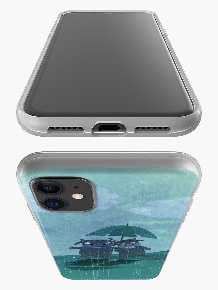 Alternate view of lovers in the rain iPhone Case & Cover