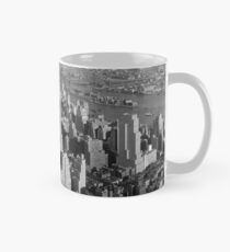 Taza clásica Vintage Midtown Manhattan Photograph