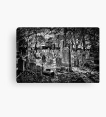 Simply Gorgeous ... Cemetery. Canvas Print