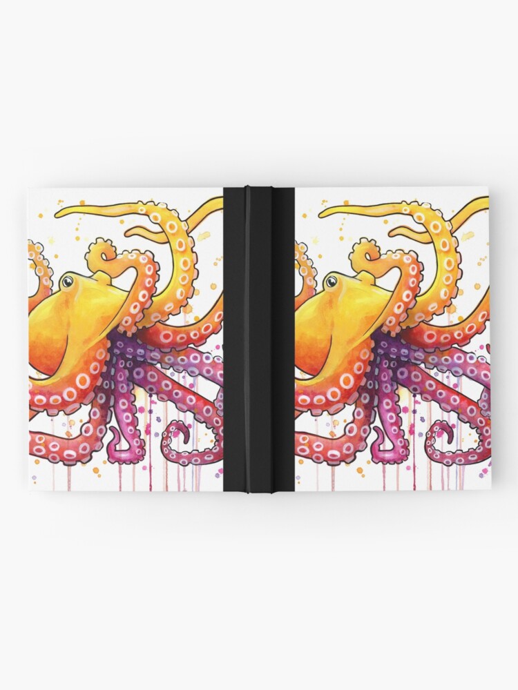 Alternate view of Octopus Sunrise Hardcover Journal