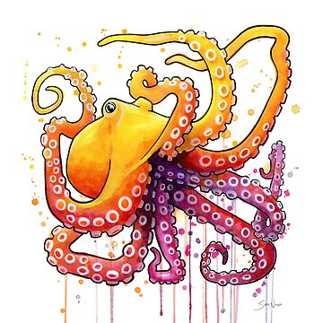 Artwork thumbnail, Octopus Sunrise by SamNagel