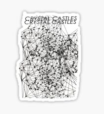 Crystal Castles Crimewave Shirt Sticker