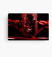Last Bloody Pull Up! Canvas Print