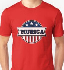 'MURICA T-Shirt. America. Jesus. Freedom. - The Campaign Unisex T-Shirt