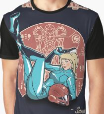 Power-up Pin-up- Metroid Shirt Graphic T-Shirt