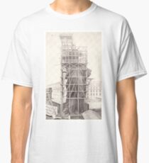 Camiseta clásica Construction of The Statue of Liberty