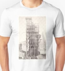 Camiseta unisex Construction of The Statue of Liberty